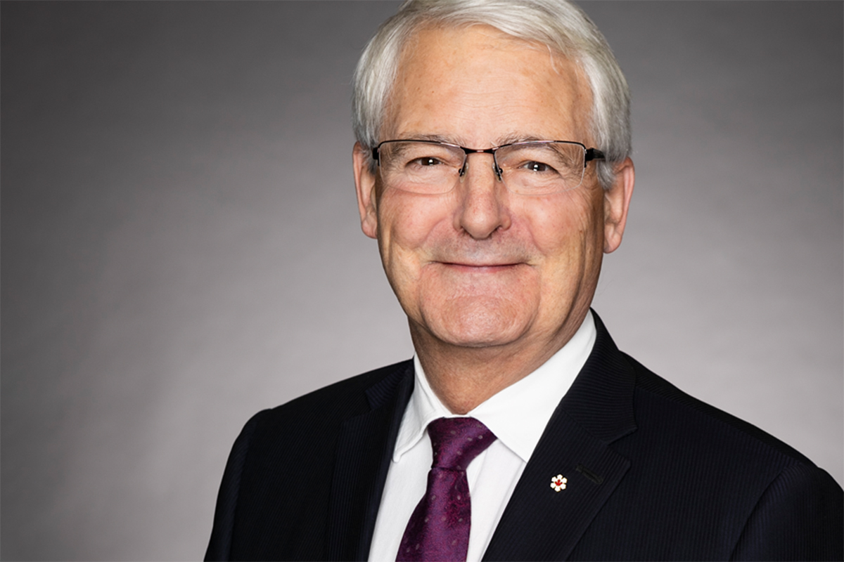 The Honourable Marc Garneau served as Minister of Foreign Affairs and Minister of Transport
