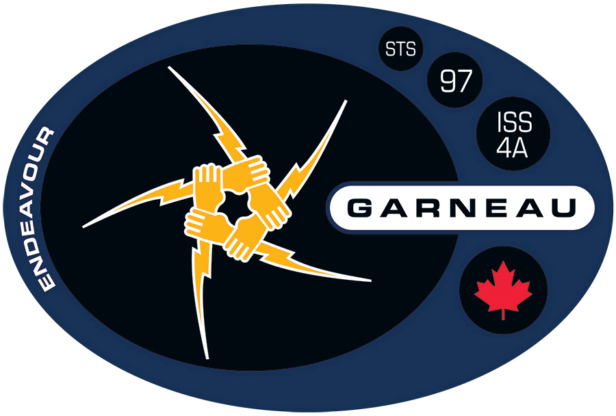 Garneau's Mission Patch STS-97